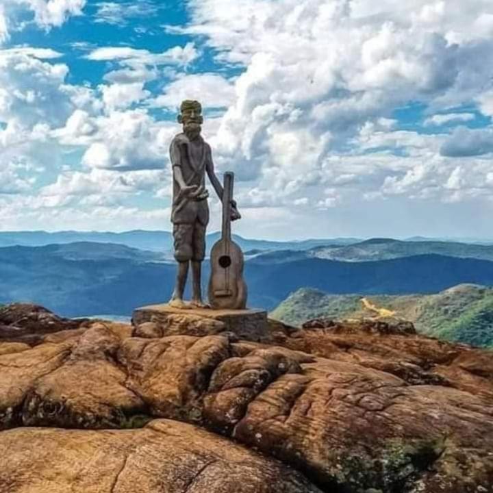 Villa Casa Grande, Bem Espacosa, Em Itambe Do Mato Dentro, Cabeca De Boi Exterior foto